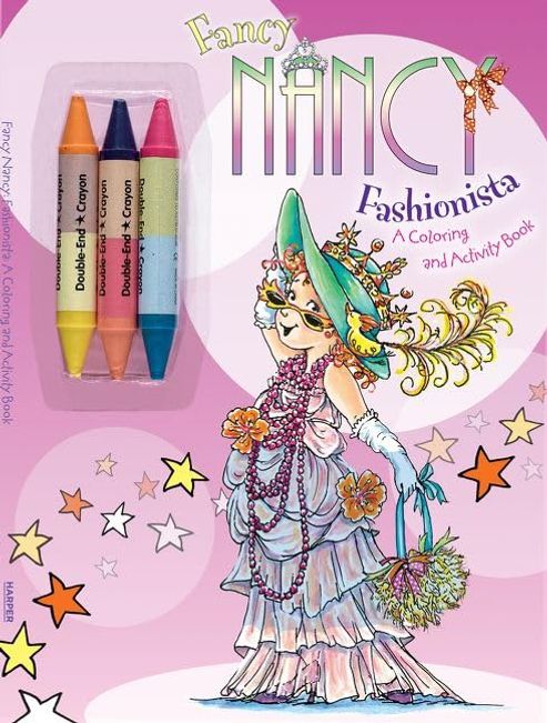 Fashionista: A Coloring and Activity Book