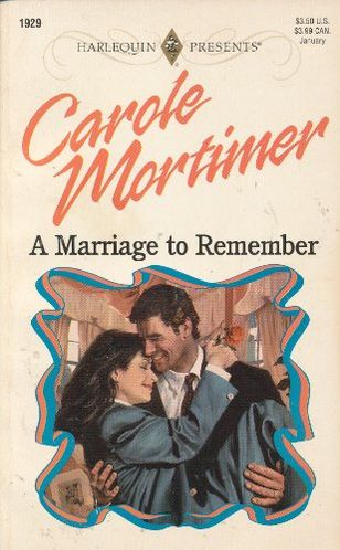 A Marriage To Remember